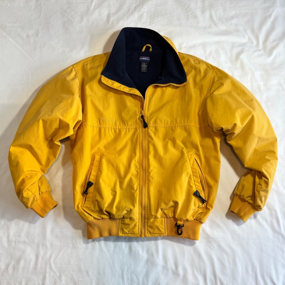 White Sierra Women’s Yellow Vintage 90’s Ski Jacket Women’s Medium